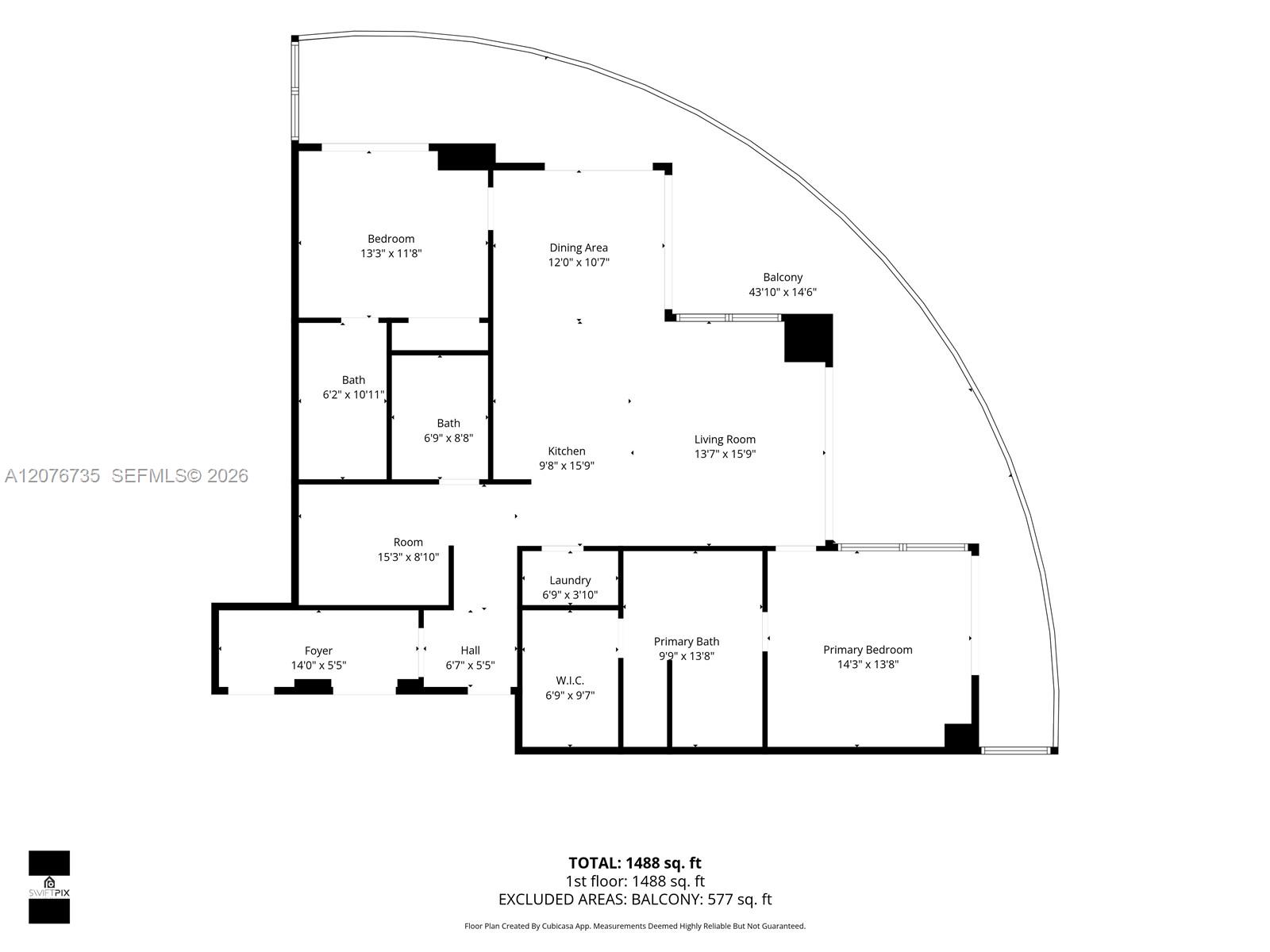2411 Laguna Circle # 2511, North Miami FL 33181