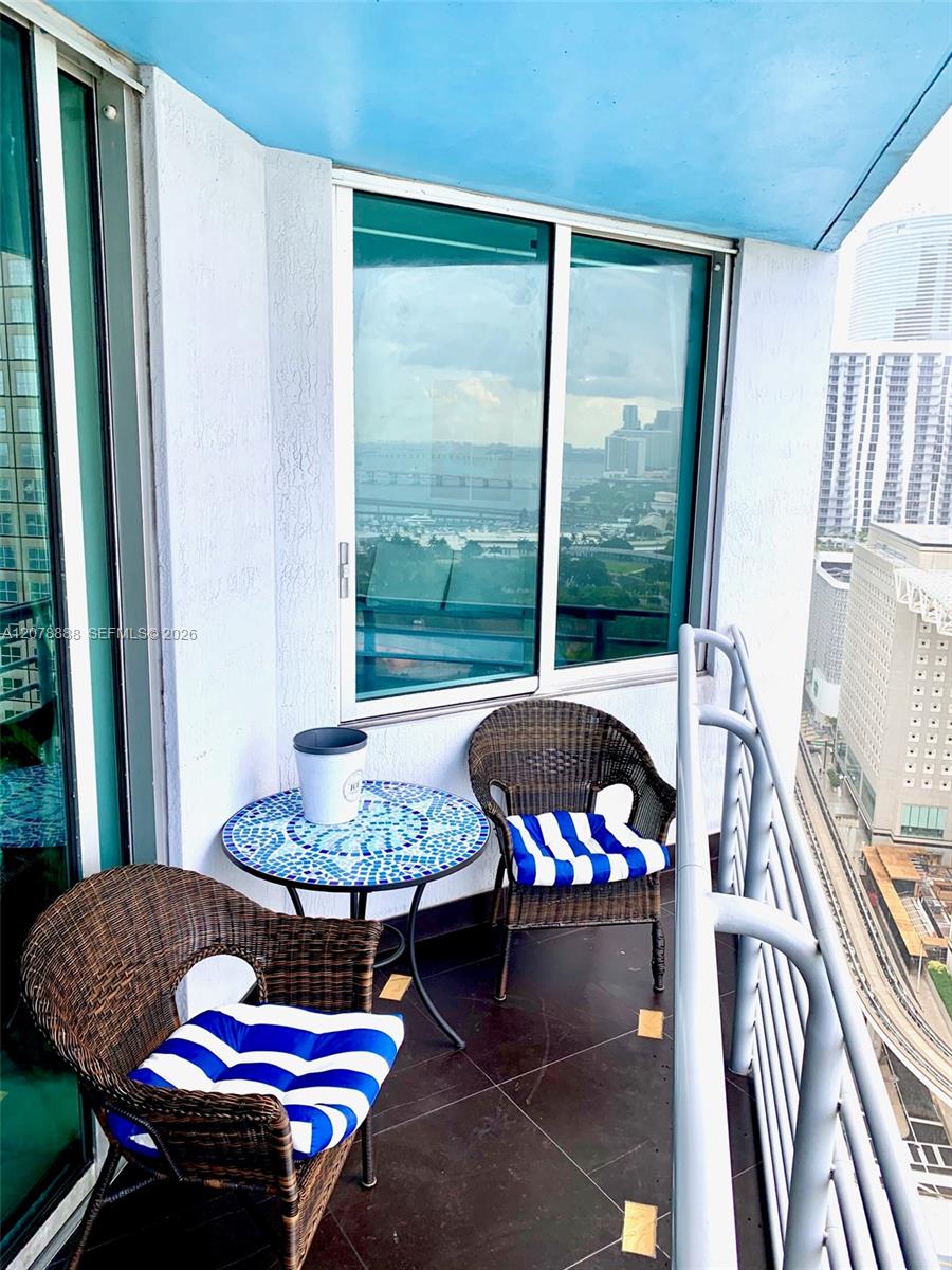 Balcony.