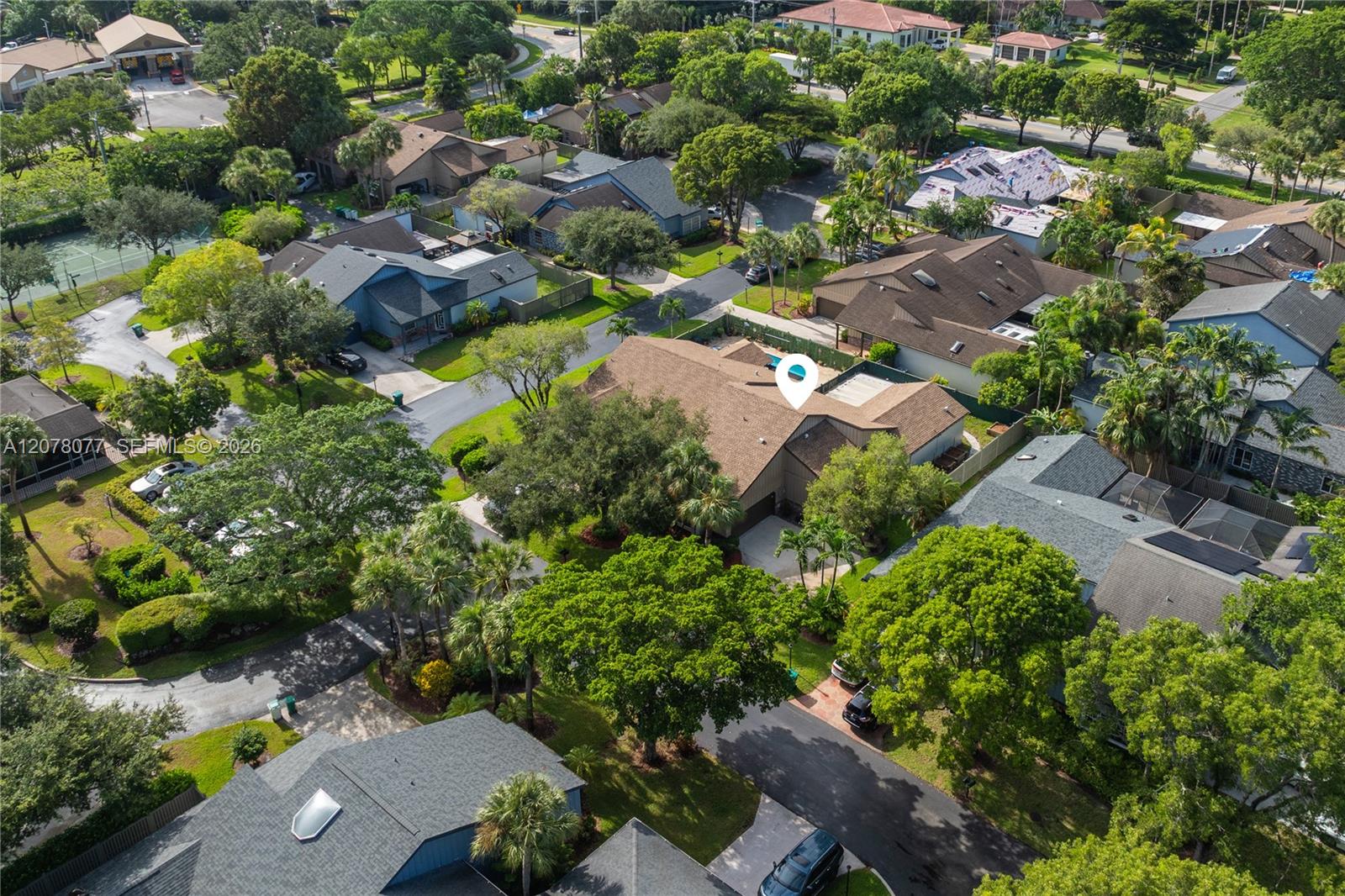 Aerial Neighborhood