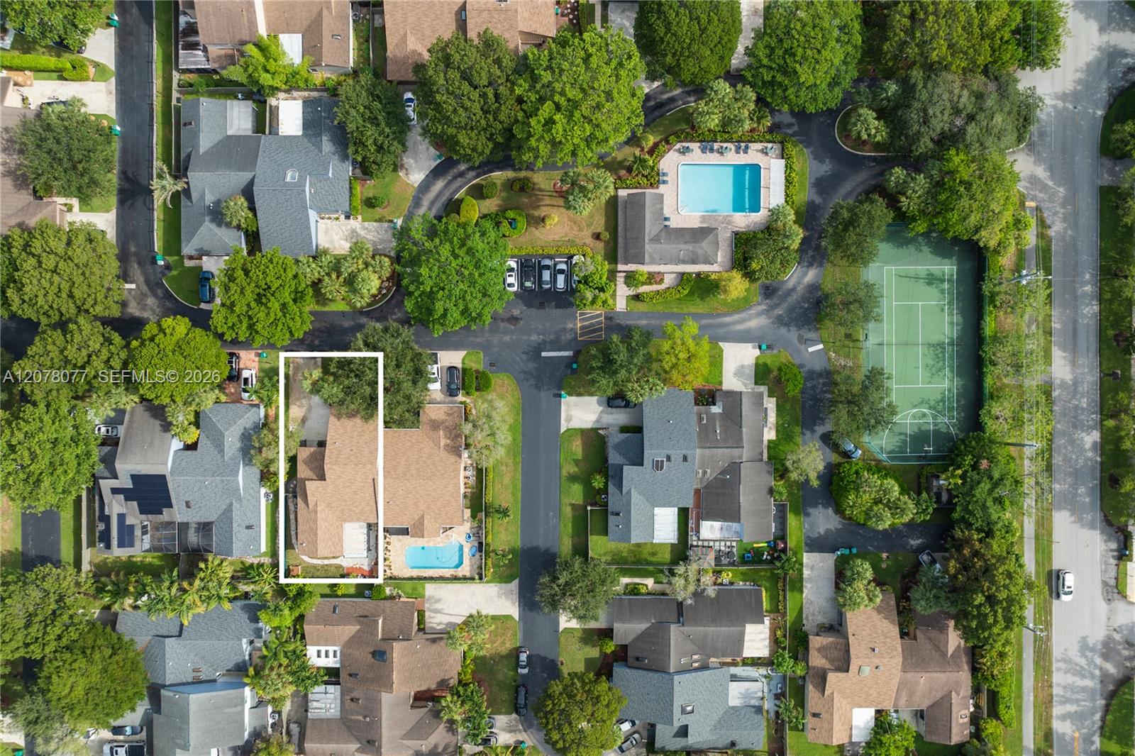 Aerial Top Neighborhood