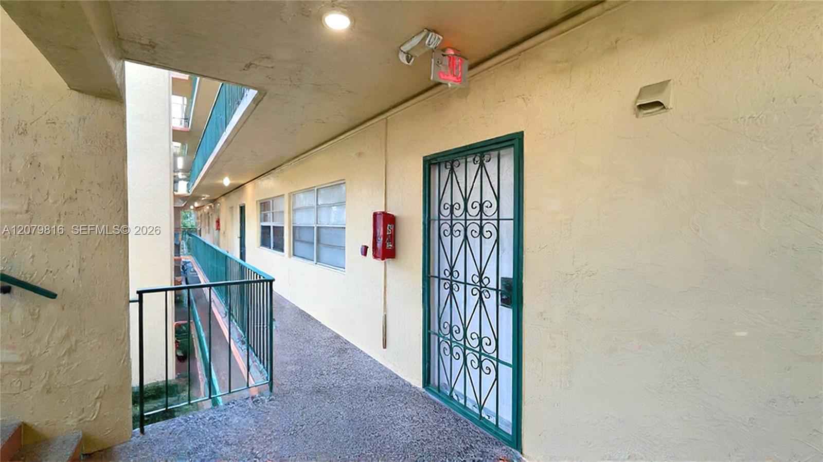 Unit front door