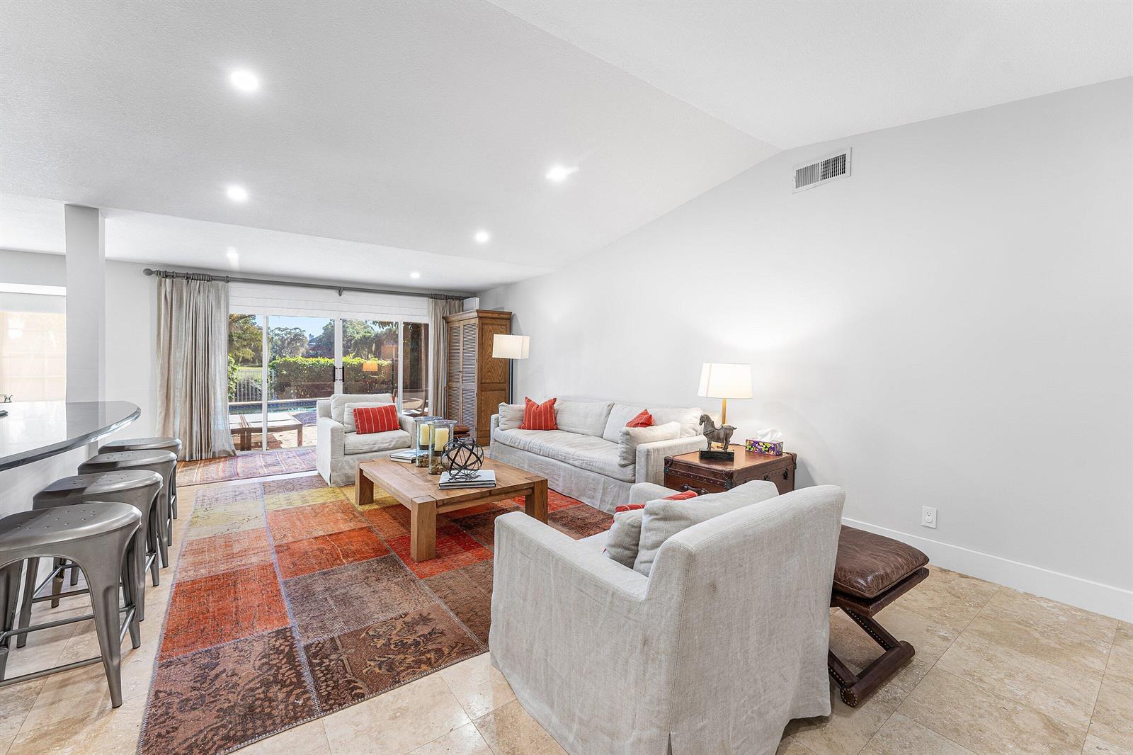 Living room view