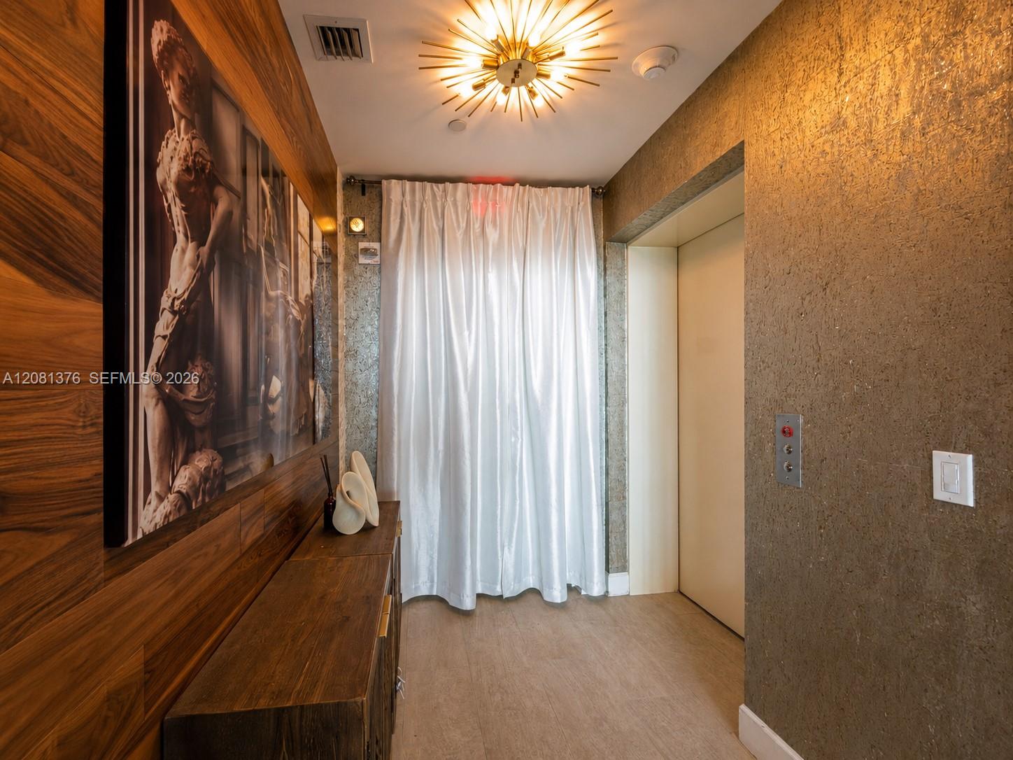 Private Elevator Entrance