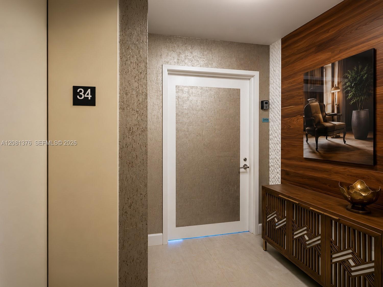 Private Elevator Entrance