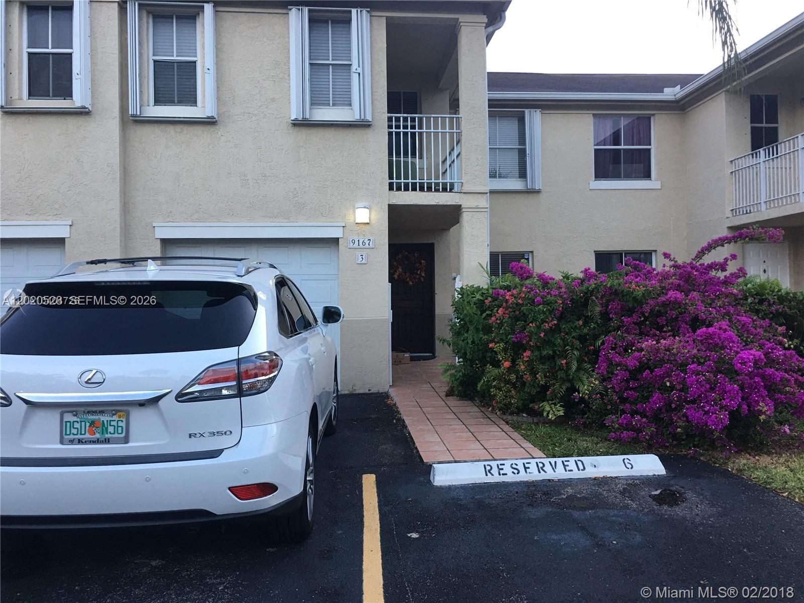 9167 Fontainebleau Blvd # 3, Miami FL 33172