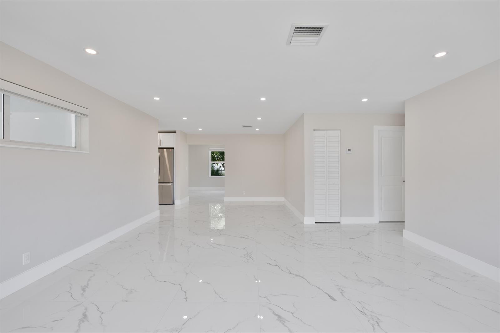 Living and dining area