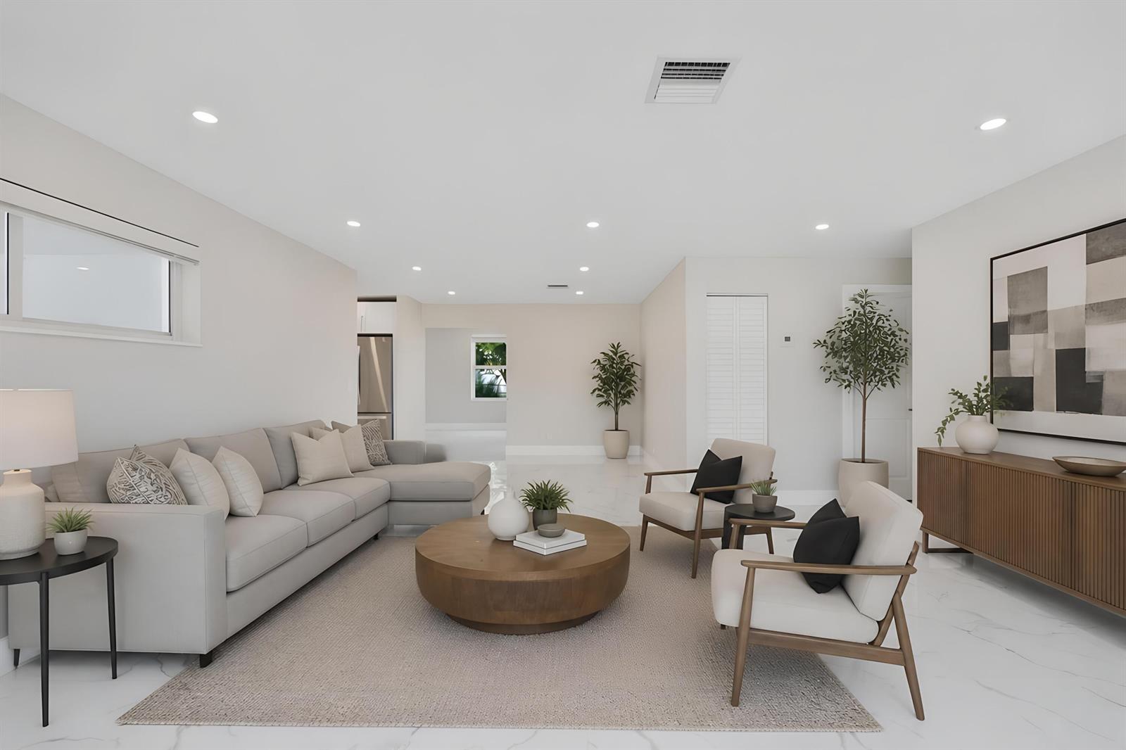 Virtual staging photo