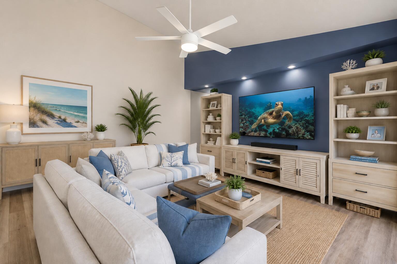 New Coastal Living room