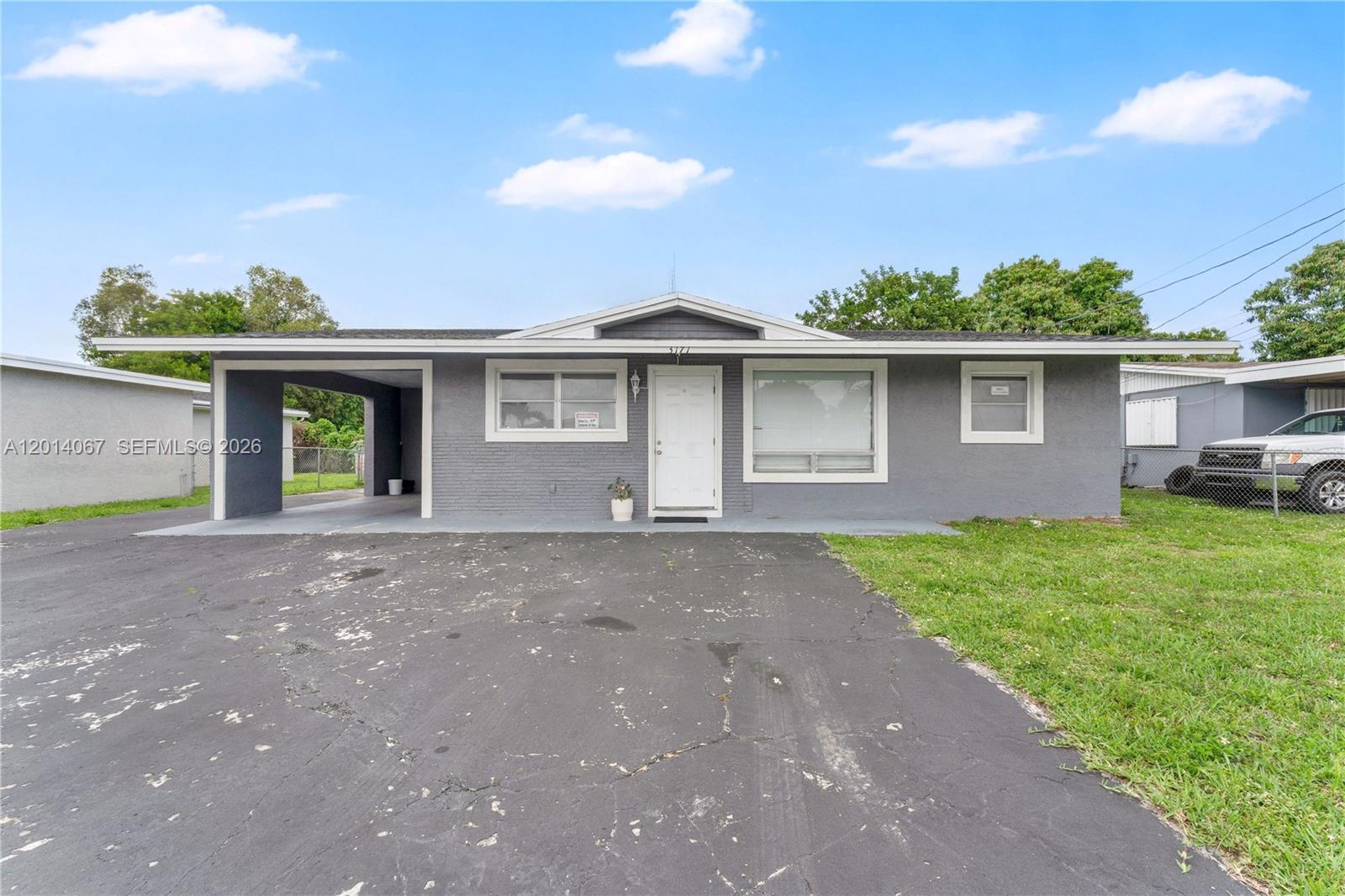 3171 NW 16th St, Lauderhill FL 33311
