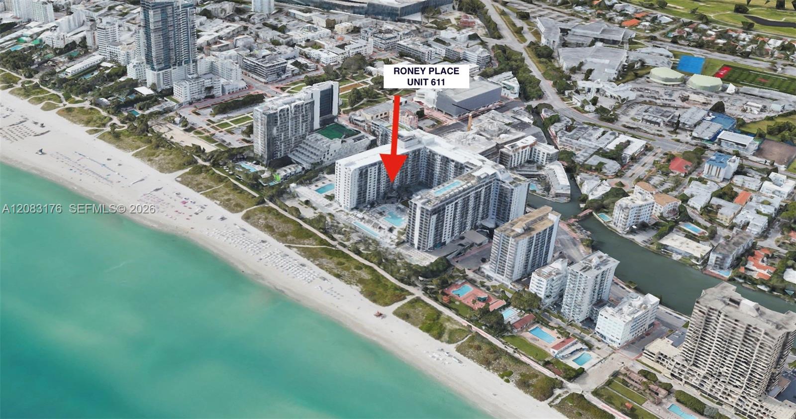 Amazing location right on the South Beach.