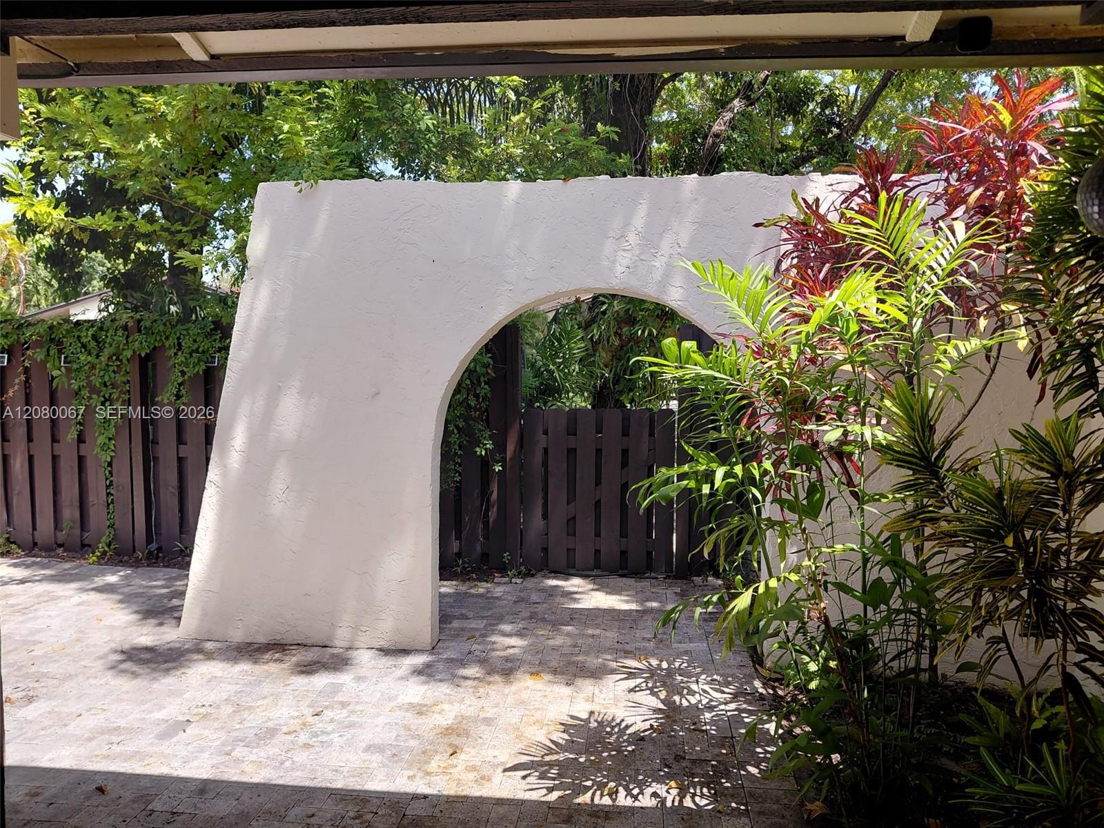 Front patio