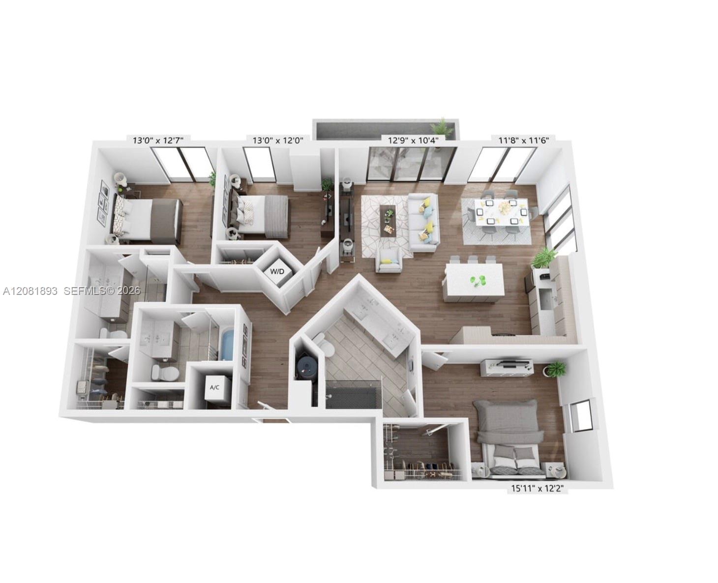 2800 SW 27th Terrace # 1205, Miami FL 33133