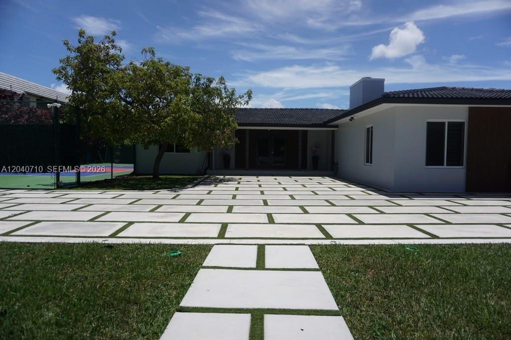 Outside main entrance