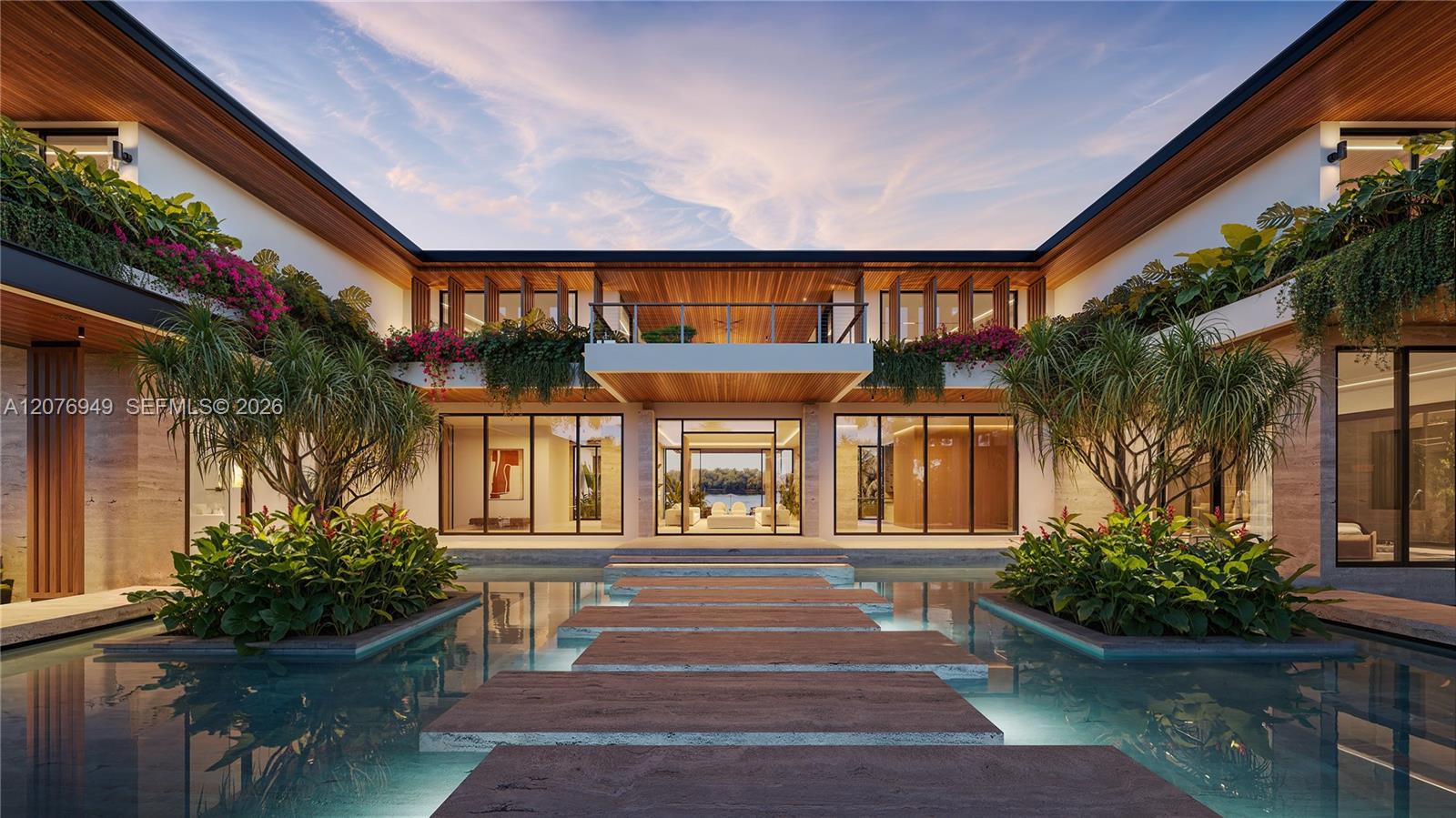 Tropical Entrance to the Home