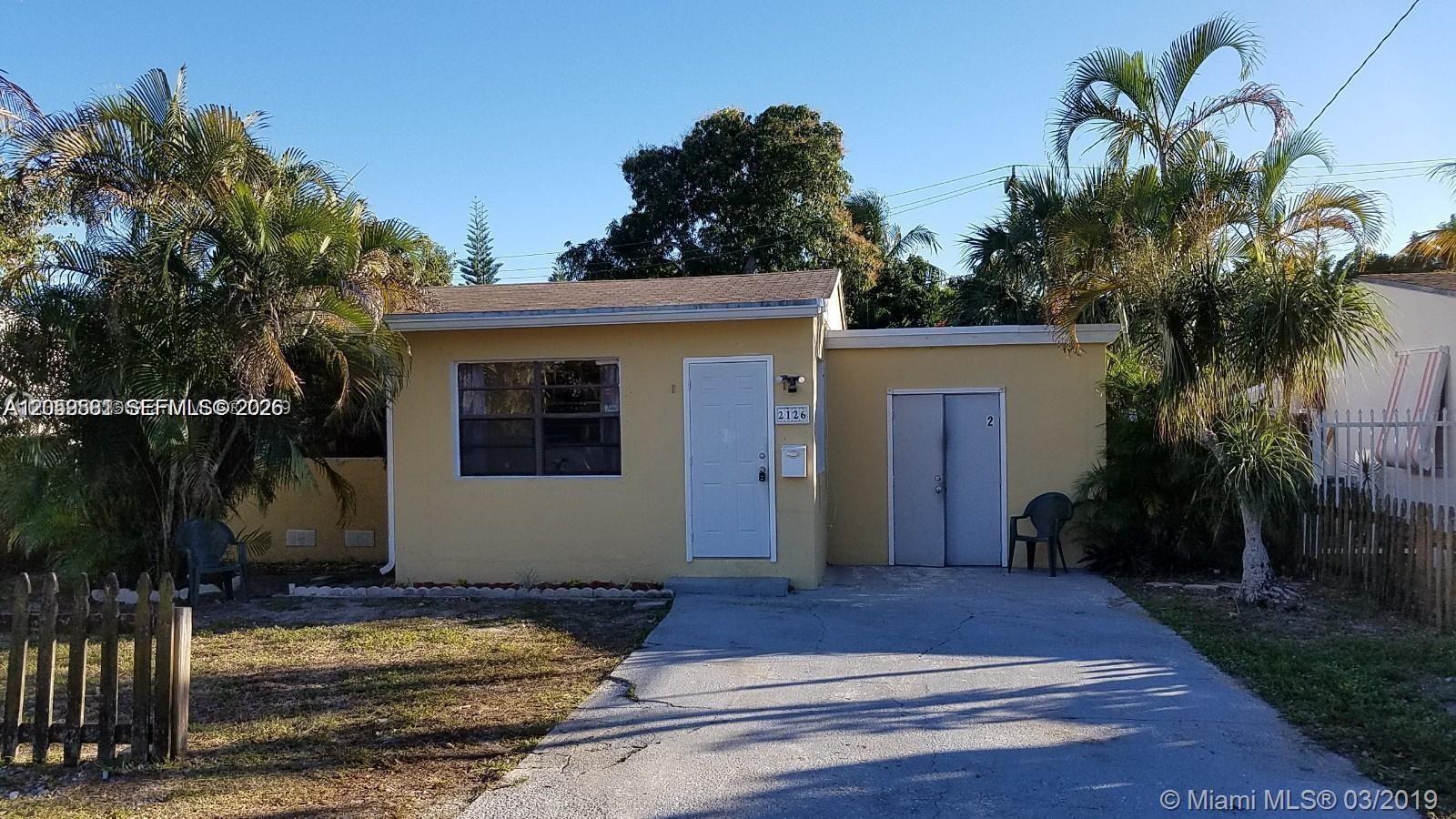 2126 Arthur St, Hollywood FL 33020