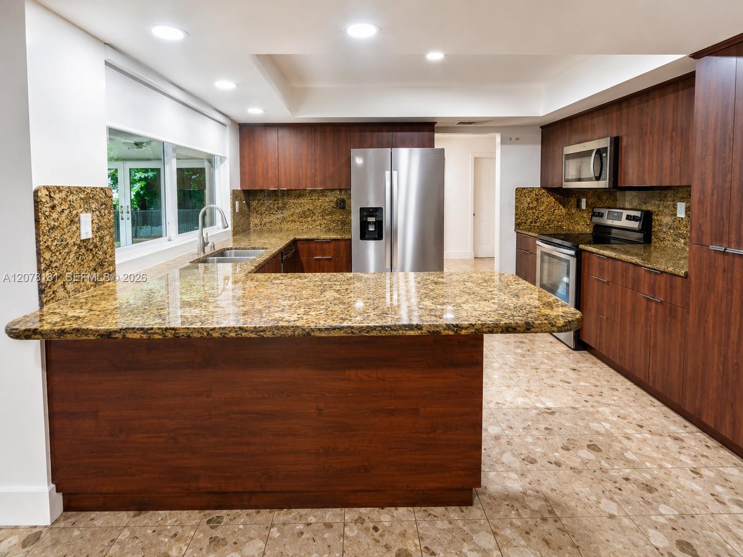 All new stainless steel appliances