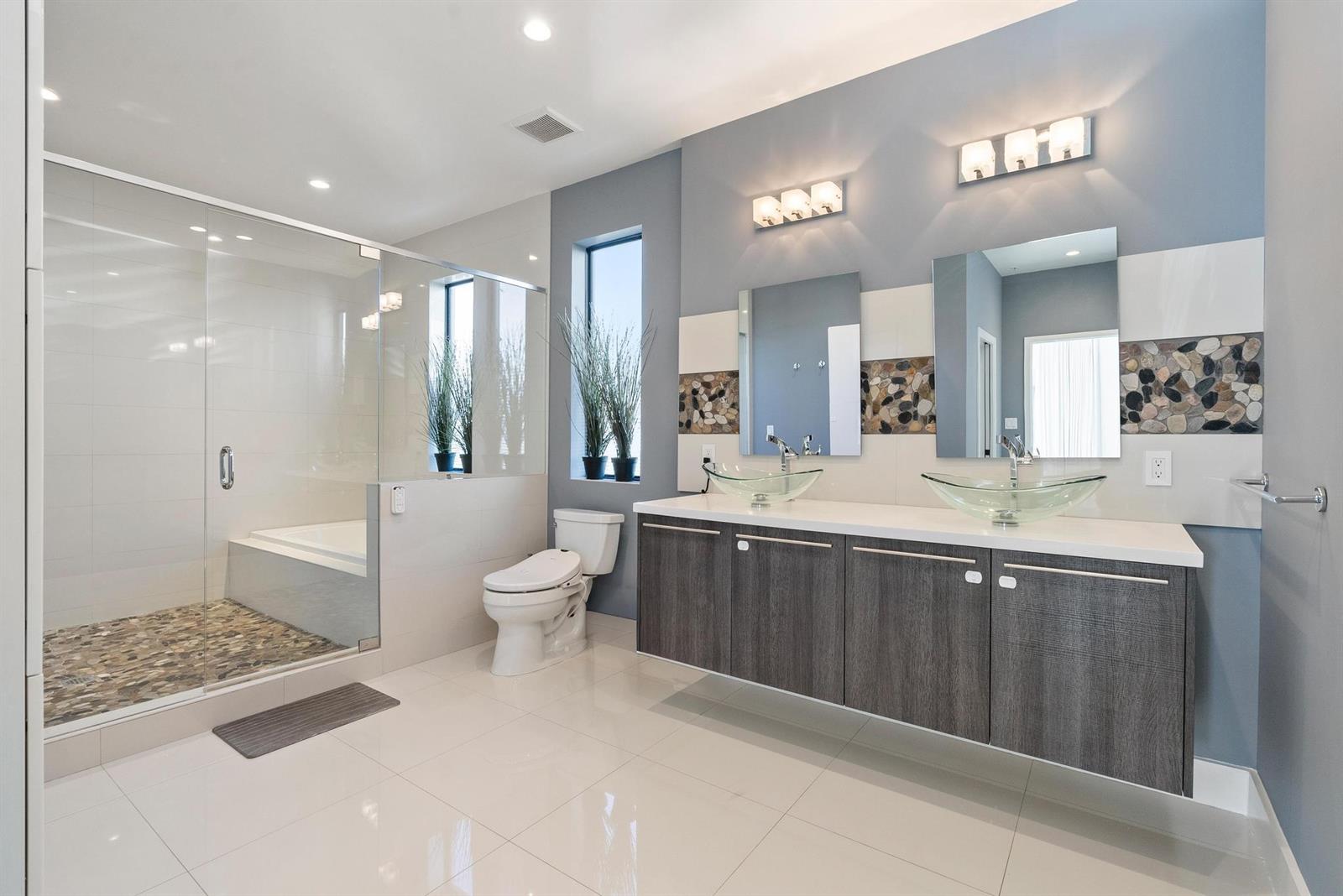 Spa primary bathroom
