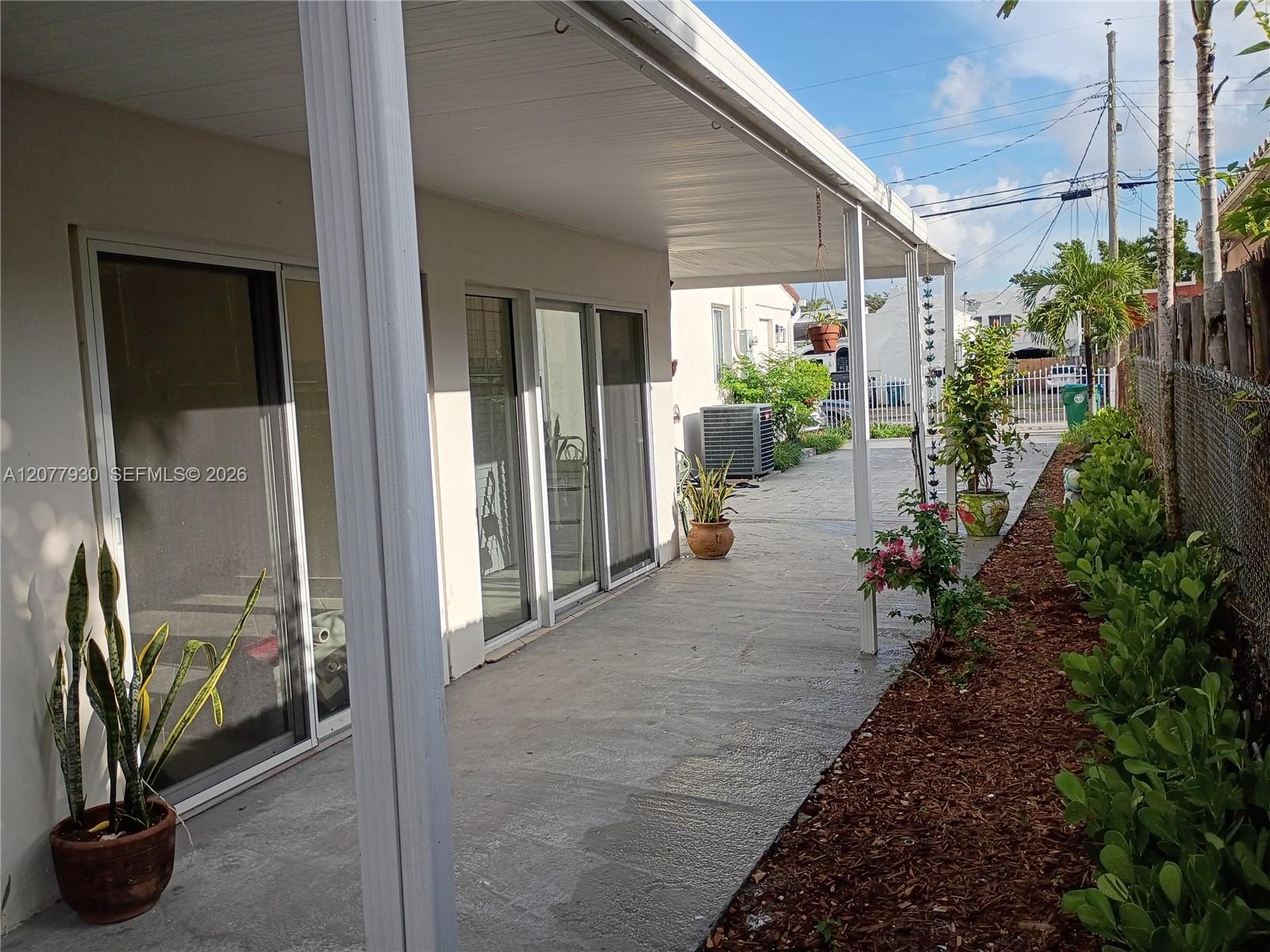 Side Unit Entrance