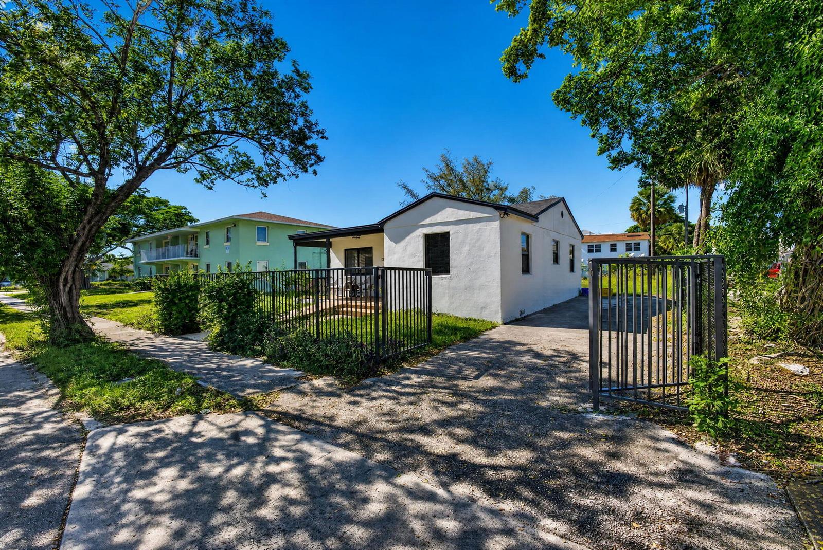 Gated driveway