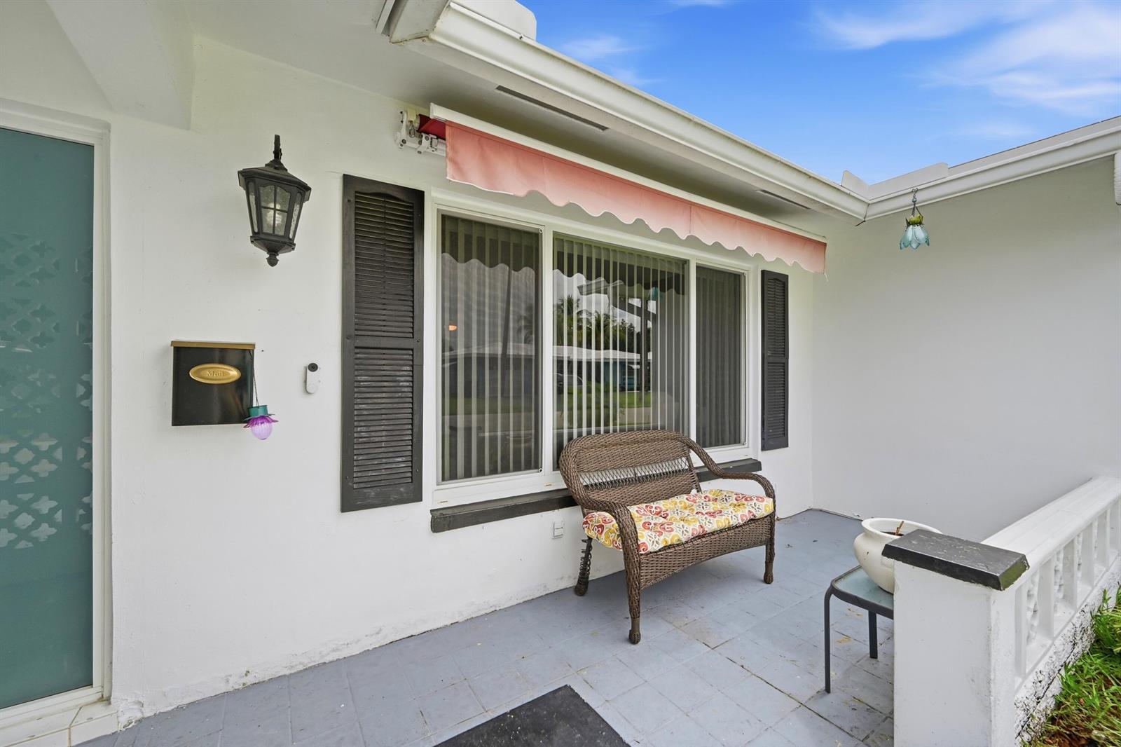 Front patio