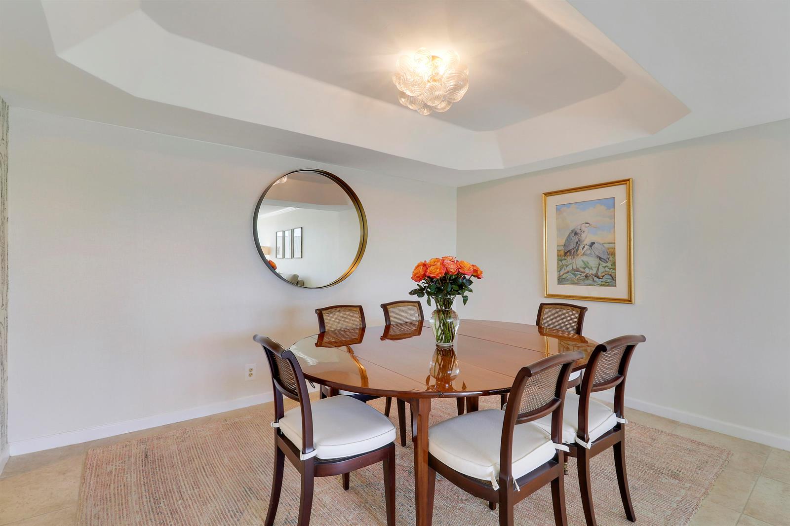 Dining area