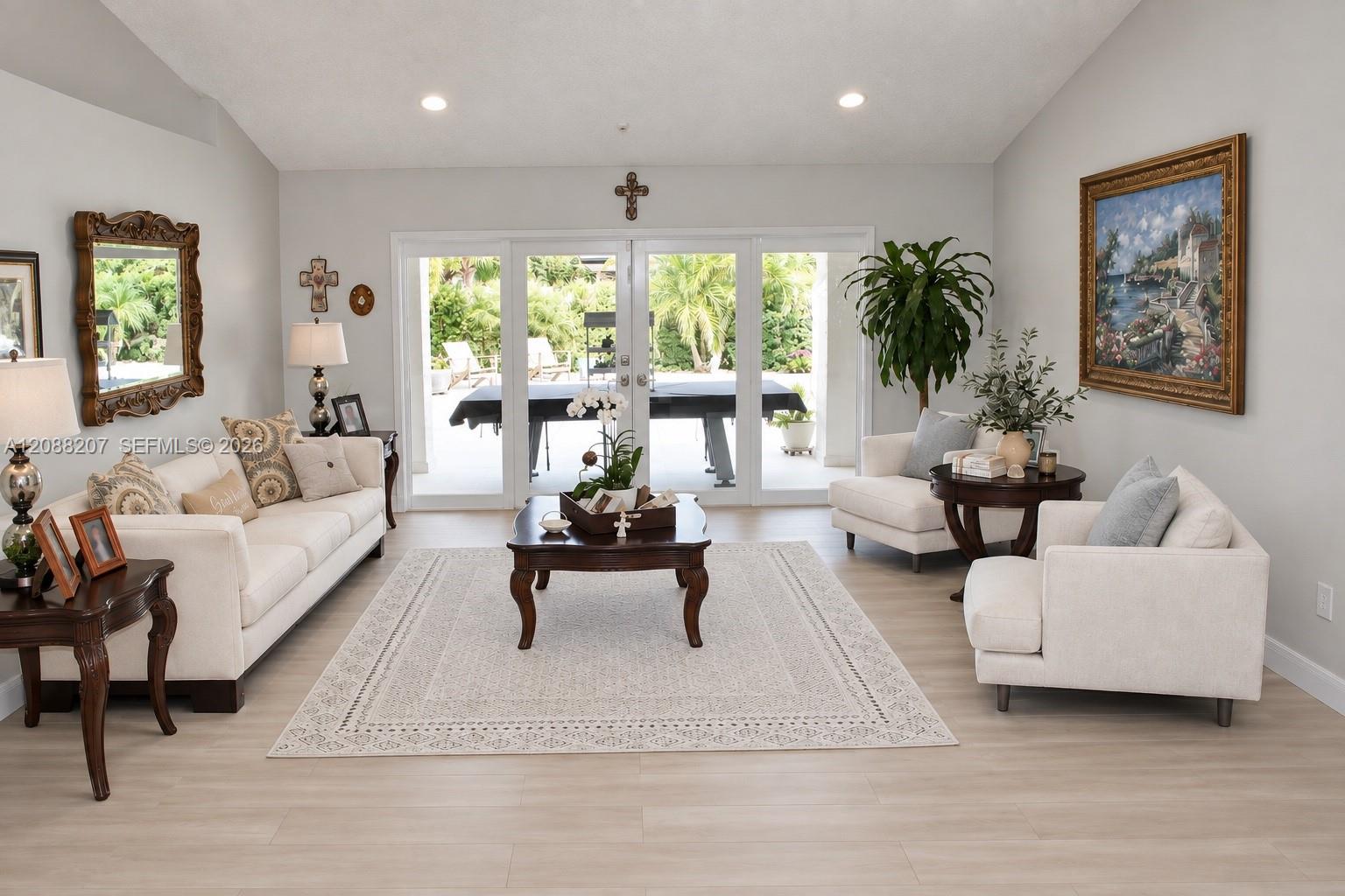 Entrance view. Formal Living