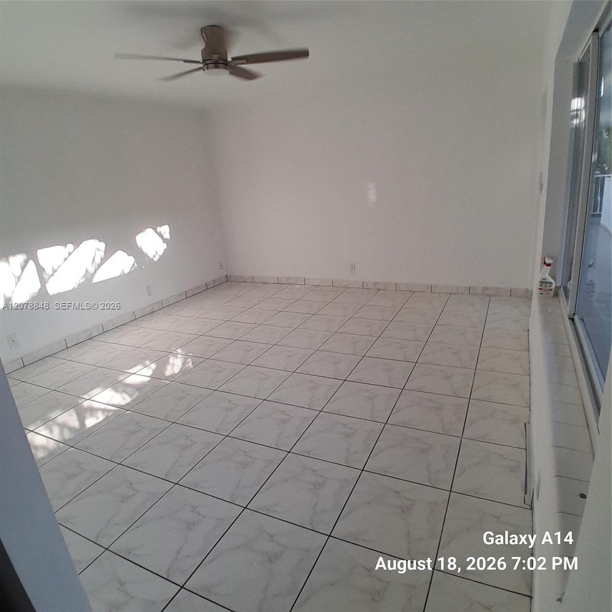 View from kitchen