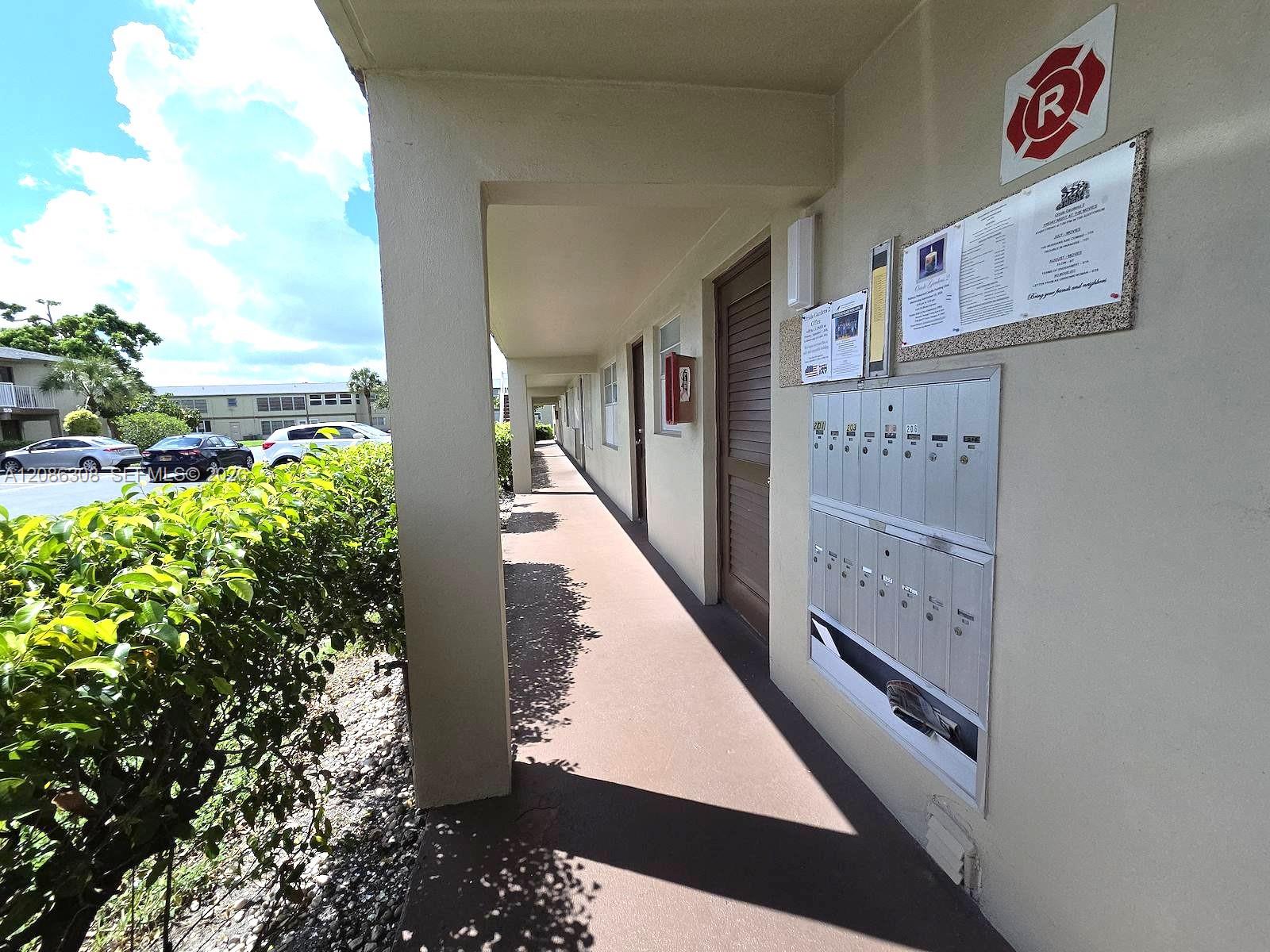 Mailbox area