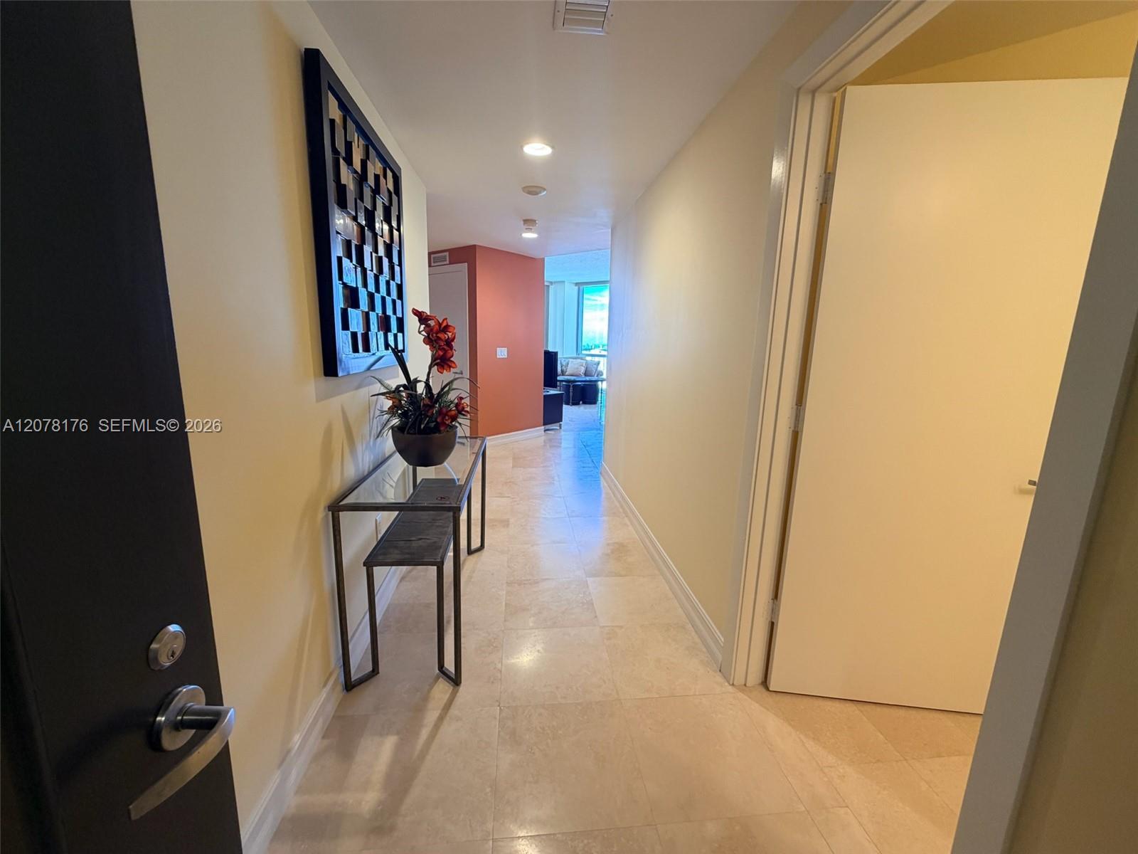 Entrance to the unit