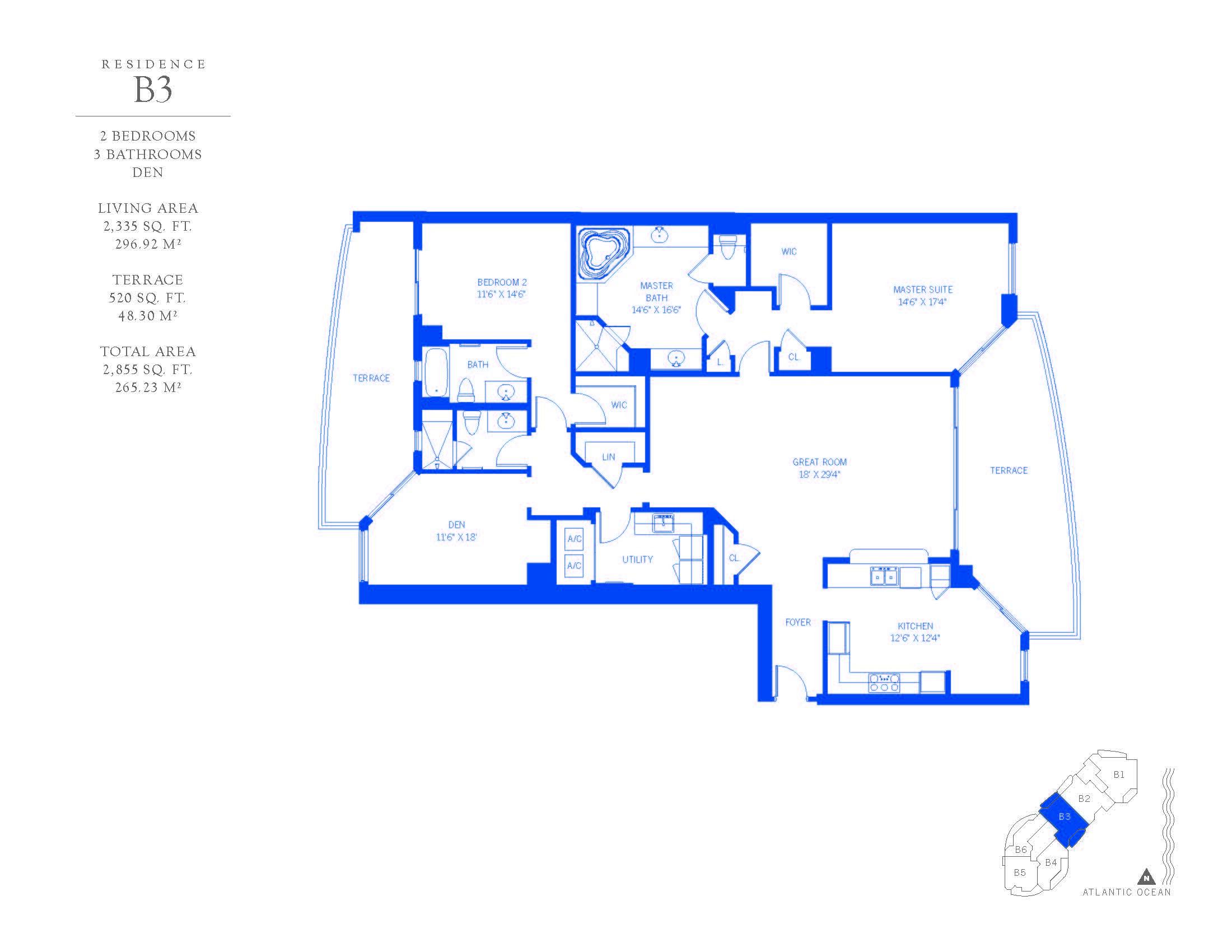 2700 N Ocean Drive # 2103b, Singer Island FL 33404