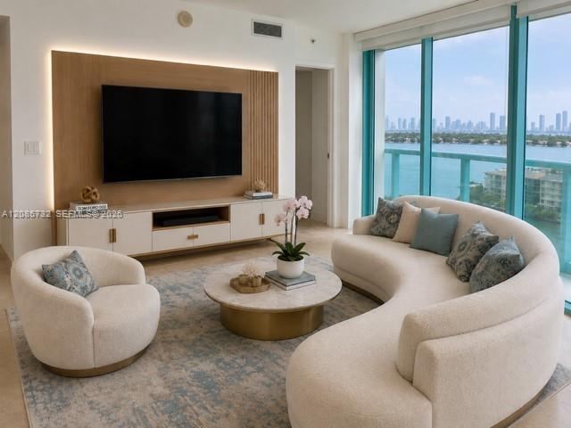 Living Room - Rendering with Furniture