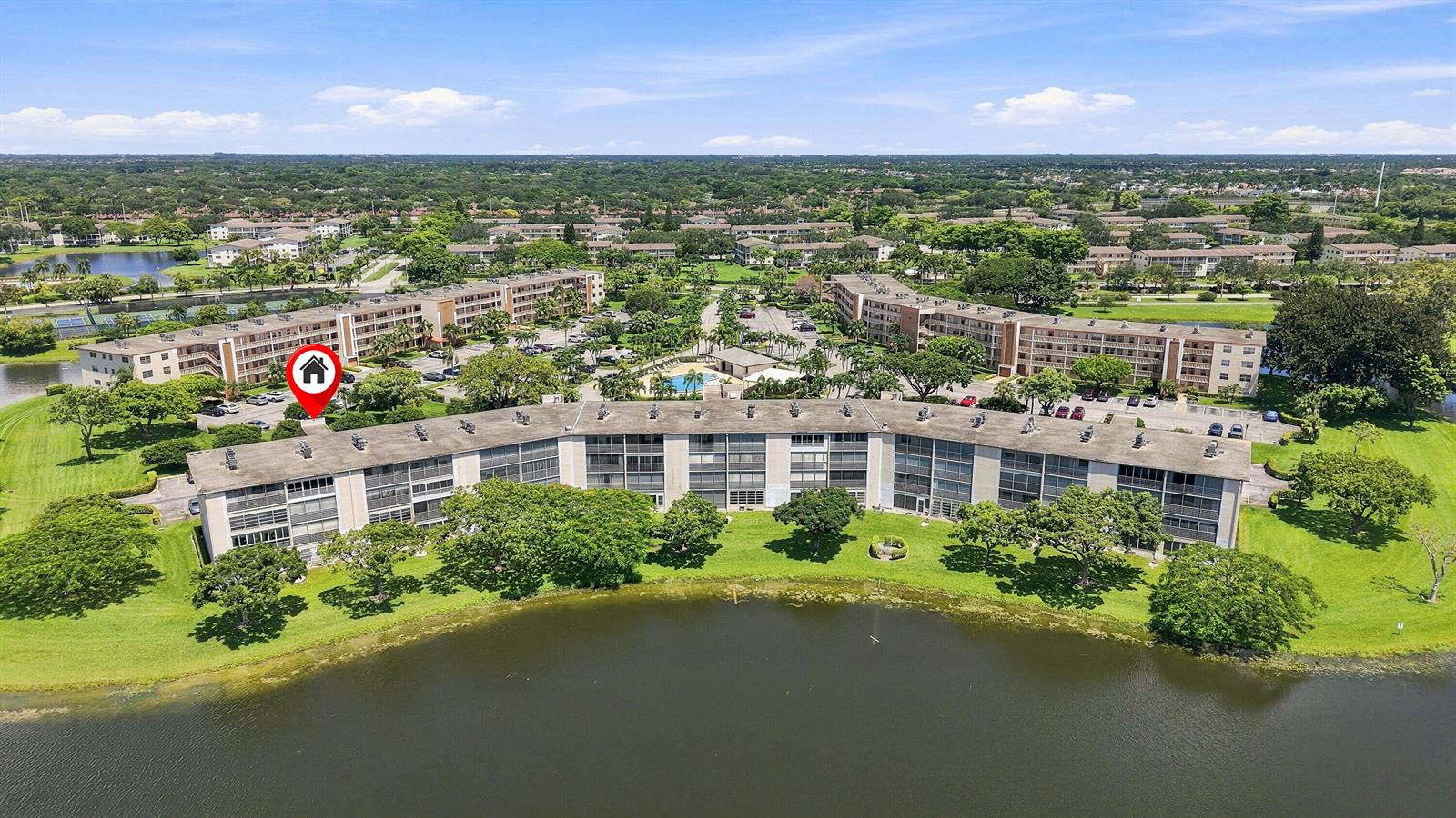 Aerial Neighborhood View