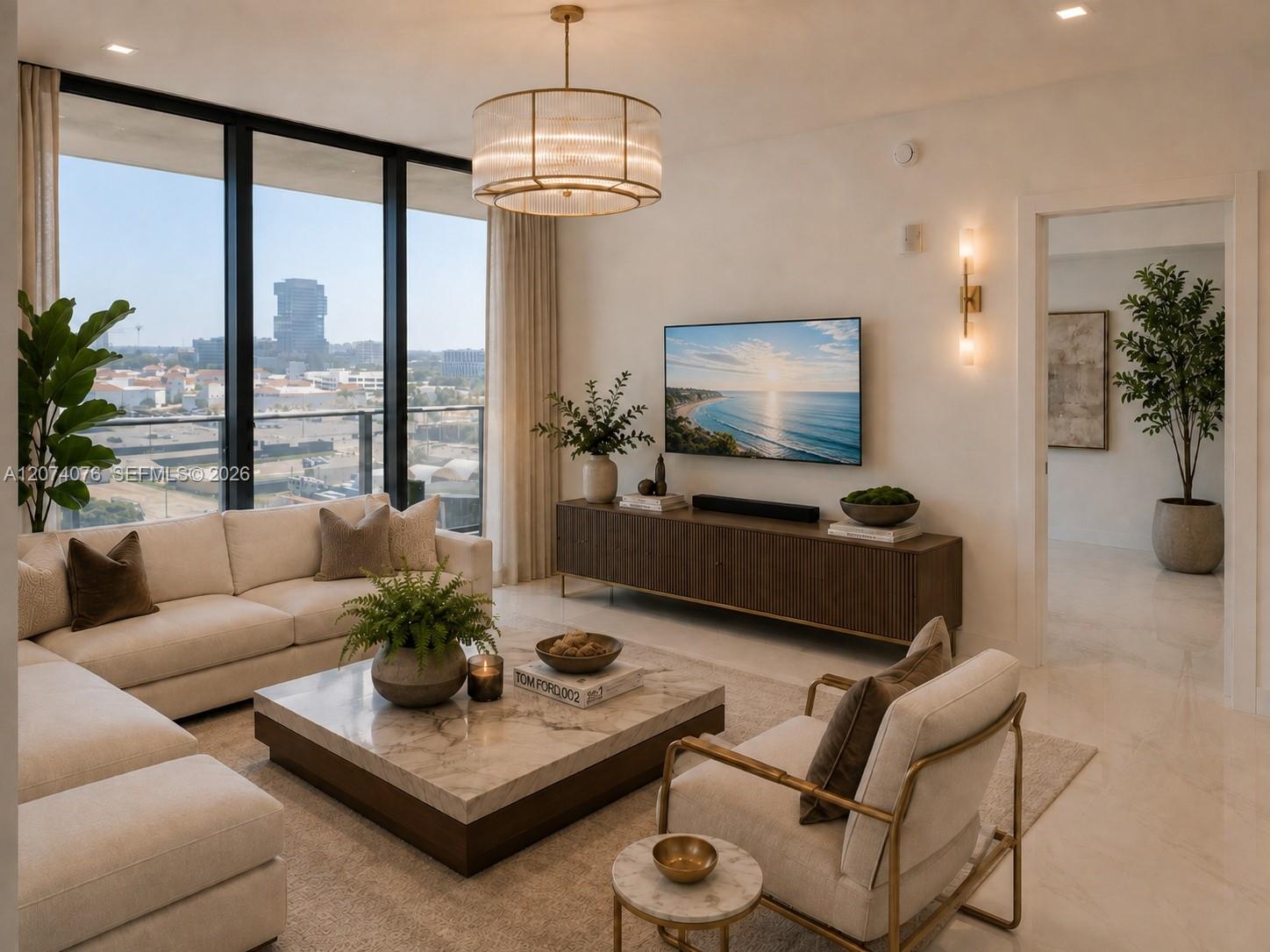 Photos have been virtually staged for illustrative purposes to help showcase the potential use, scale, and design possibilities of the space. Furniture, décor, lighting, accessories, and certain finishes shown in the virtually staged images are not curren