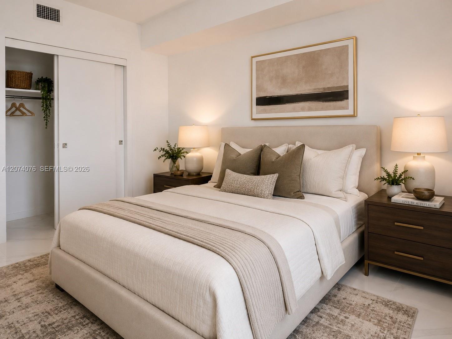 Photos have been virtually staged for illustrative purposes to help showcase the potential use, scale, and design possibilities of the space. Furniture, décor, lighting, accessories, and certain finishes shown in the virtually staged images are not curren