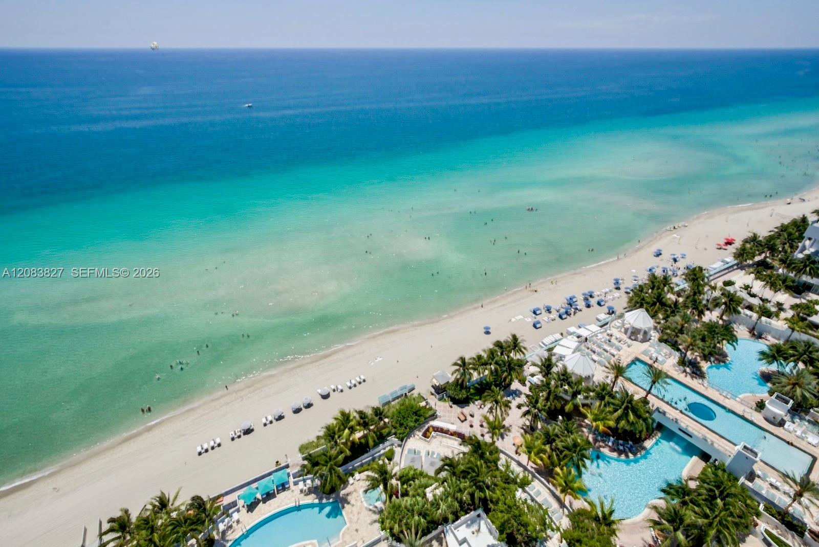 DIPLOMAT HILTON BEACH RESORT POOLS AND BEACH