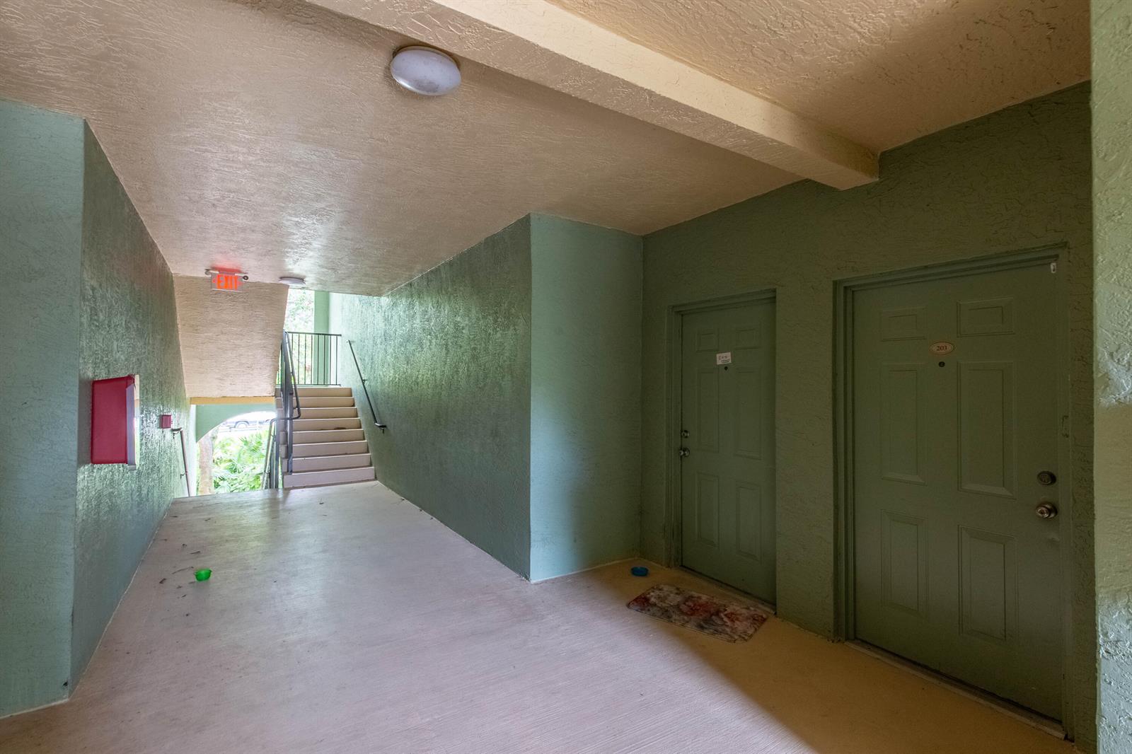 Second Floor Entry