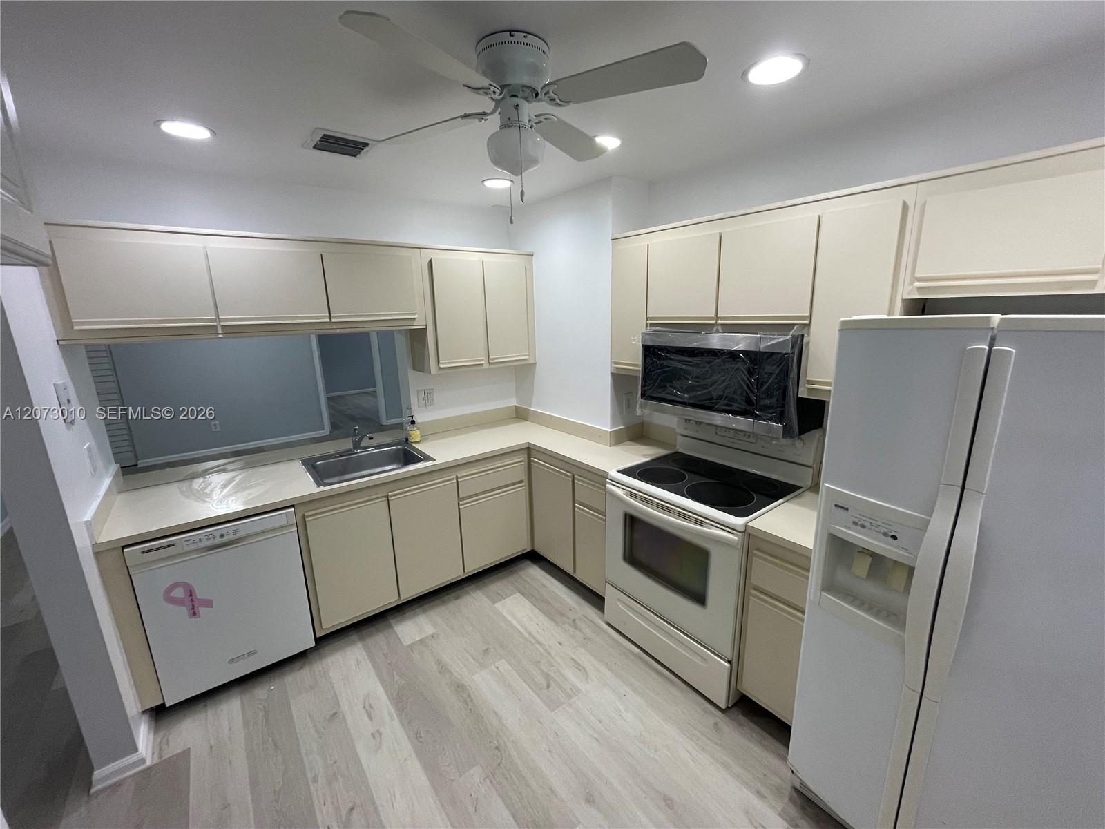 Large kitchen.
