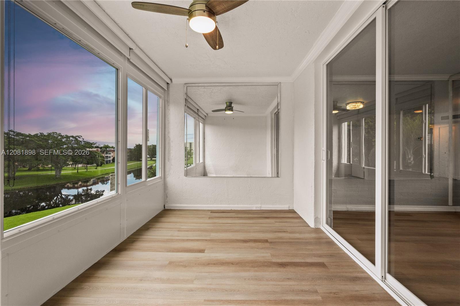 Enclosed balcony