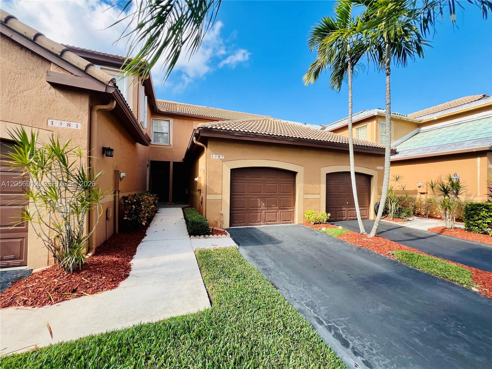 1387 Barcelona Way # 26, Weston FL 33327
