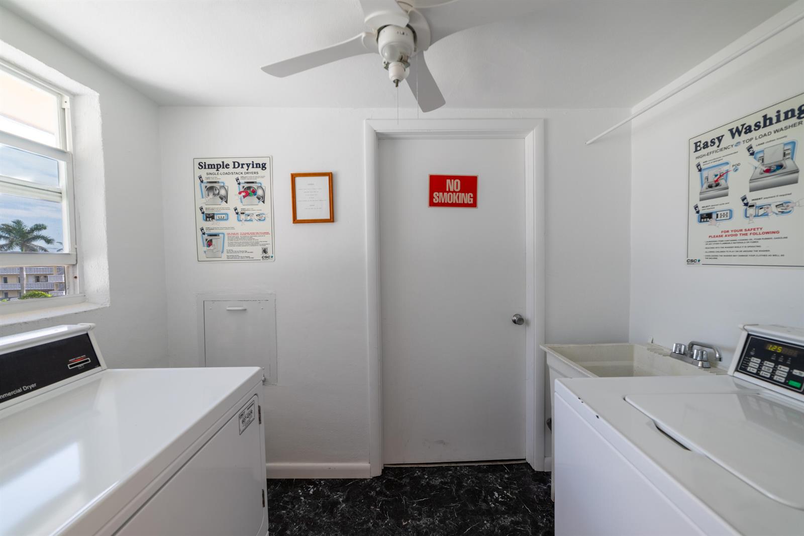 Common Laundry on each level