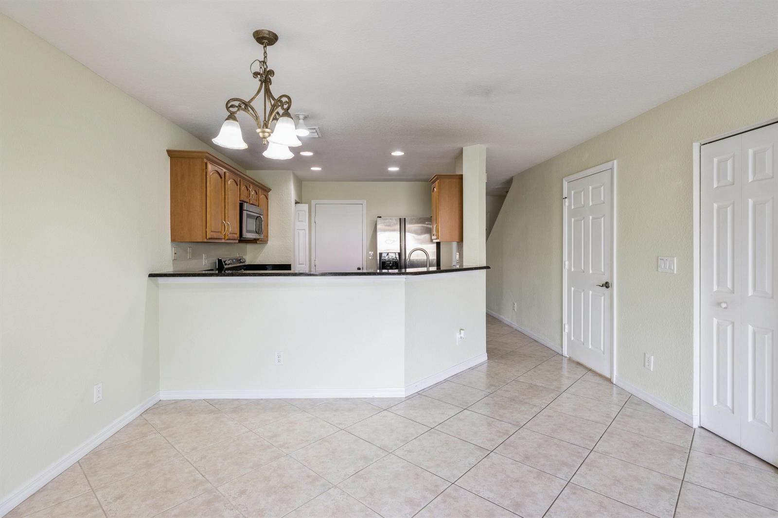 Dining Area Into Kitchen
