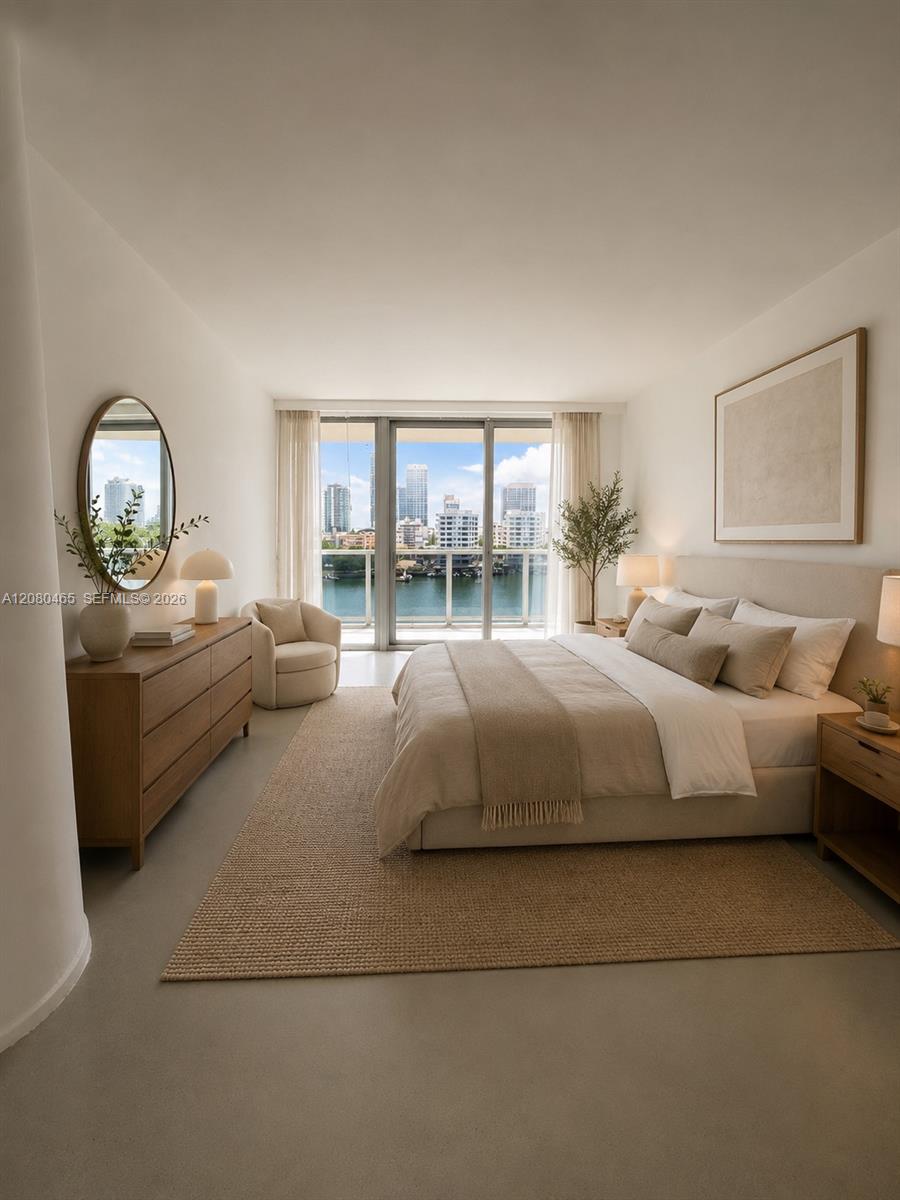 Staged Bedroom