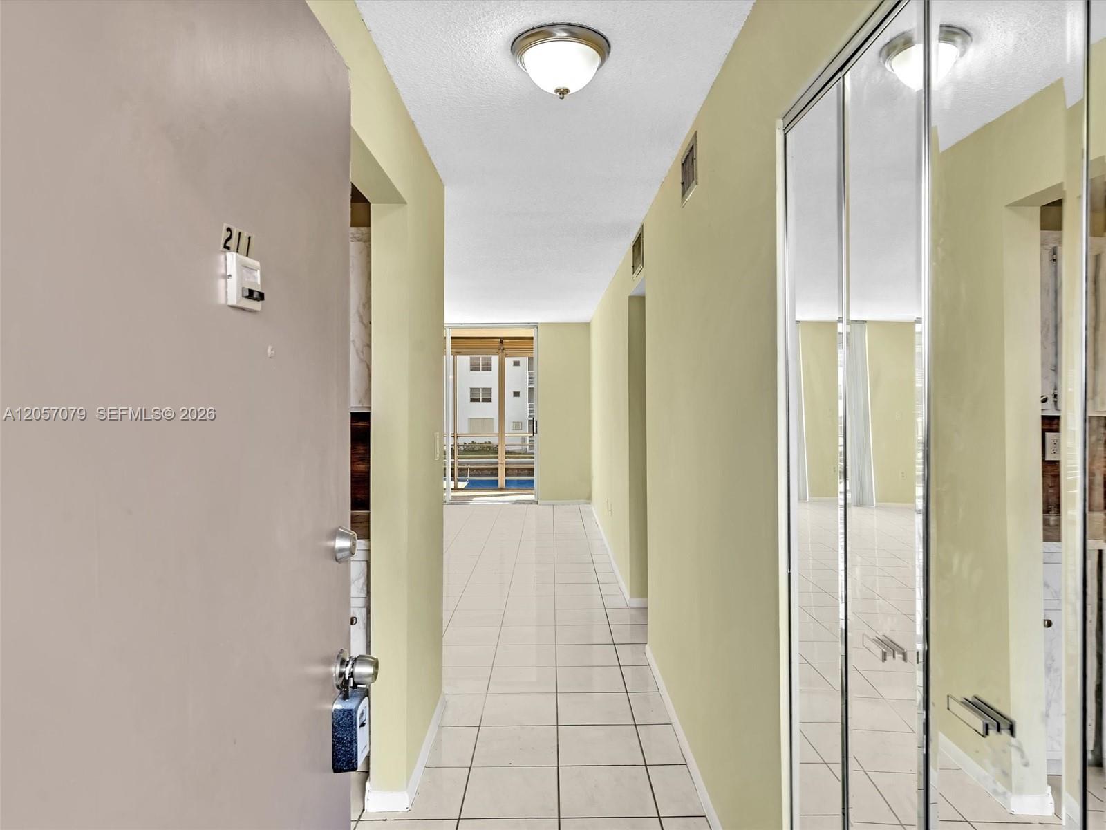 Entry hallway