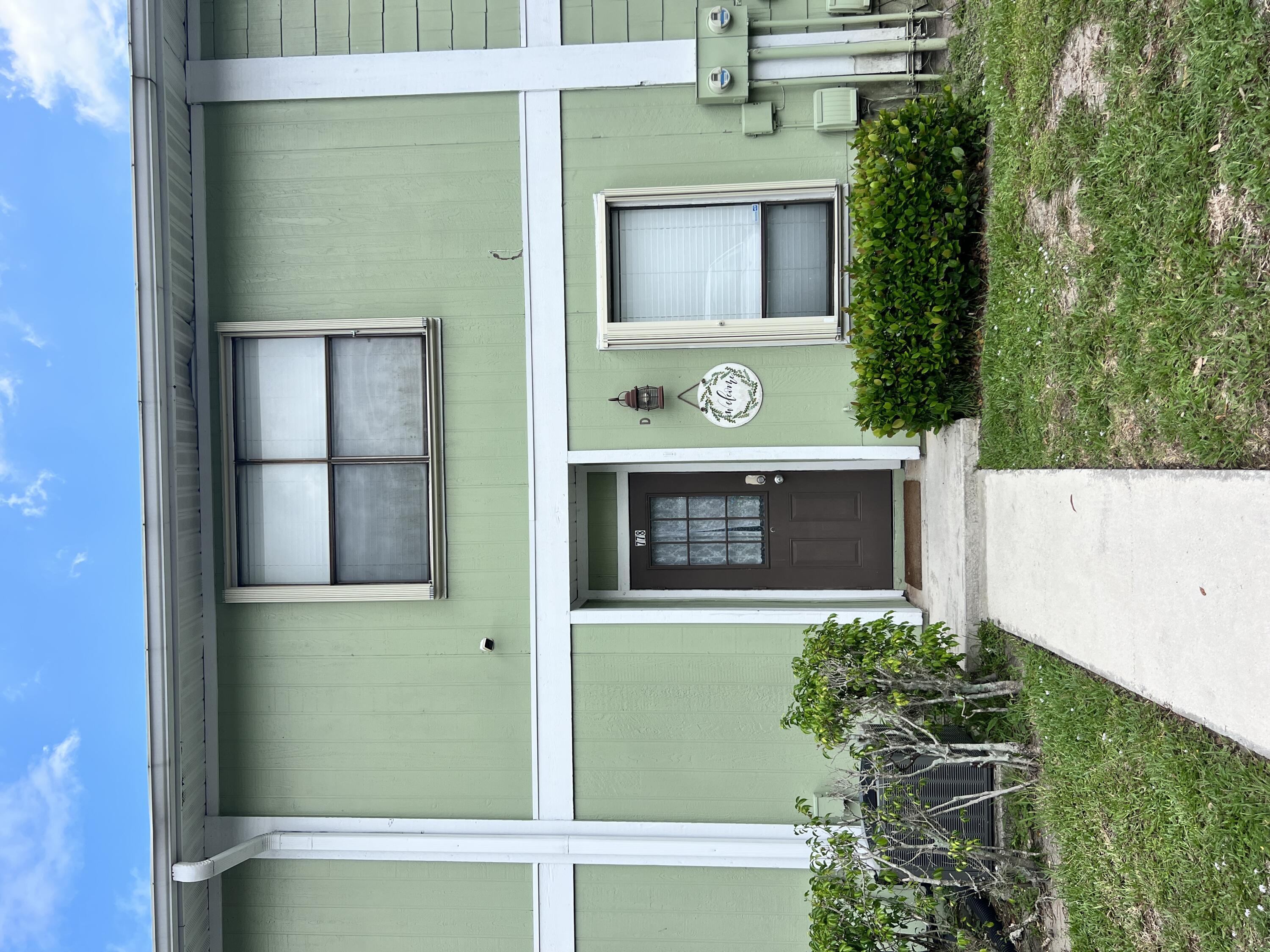 778 HILL Drive # D, West Palm Beach FL 33415
